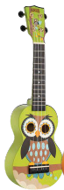 Mahalo Art Series - Soprano Ukulele (Owl)