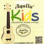 Aquila Kids Series Coloured Ukulele String Set