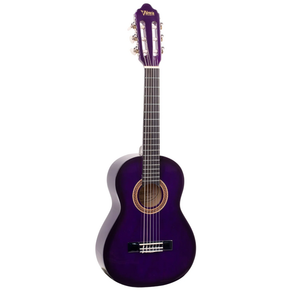 Valencia Classical Guitar - Purple Sunburst 3/4 Size