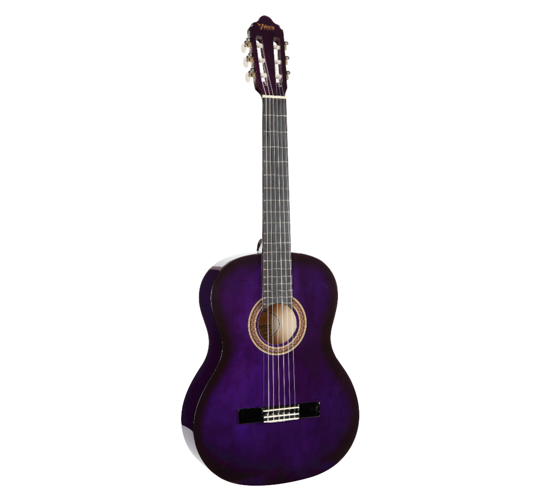 Valencia Classical Guitar - Purple Sunburst 3/4 Size