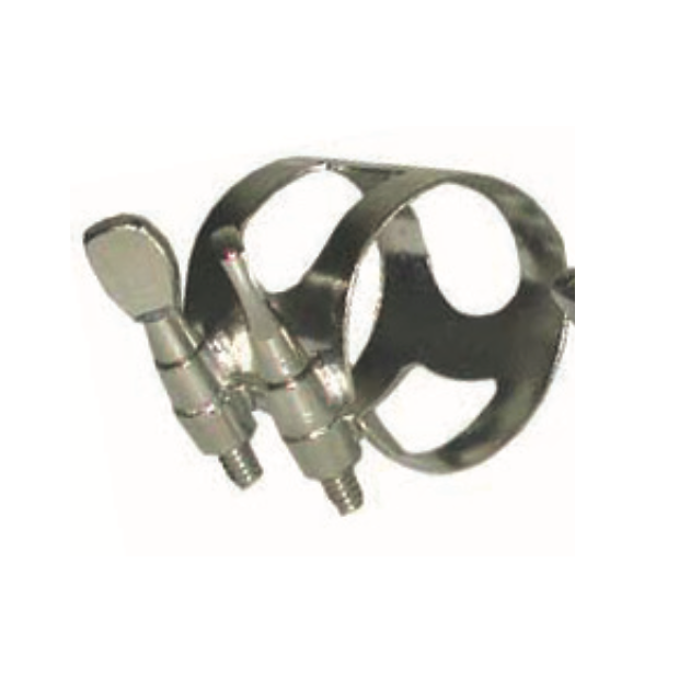 Alto Sax Ligature - Metal/Chrome