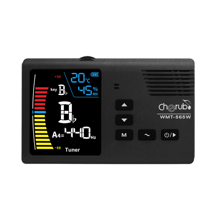 Cherub Rechargeable 5-in-1 Metronome Tuner for Wind Instruments