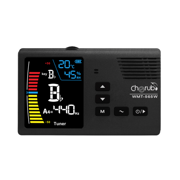 Cherub Rechargeable 5-in-1 Metronome Tuner for Wind Instruments