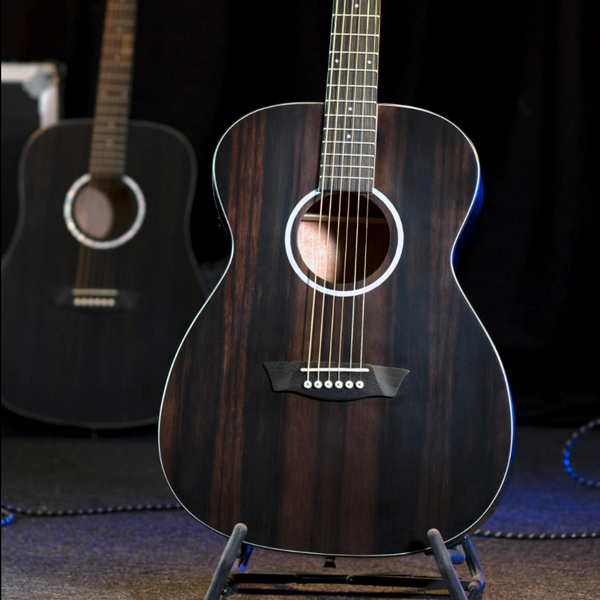 Washburn DFEFE-A-U Deep Forest Ebony Folk Acoustic Electric Guitar