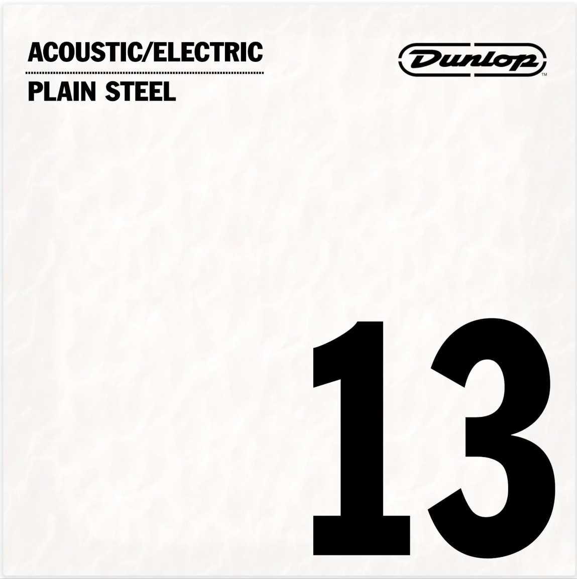 Dunlop Individual Guitar String - Plain Steel .013