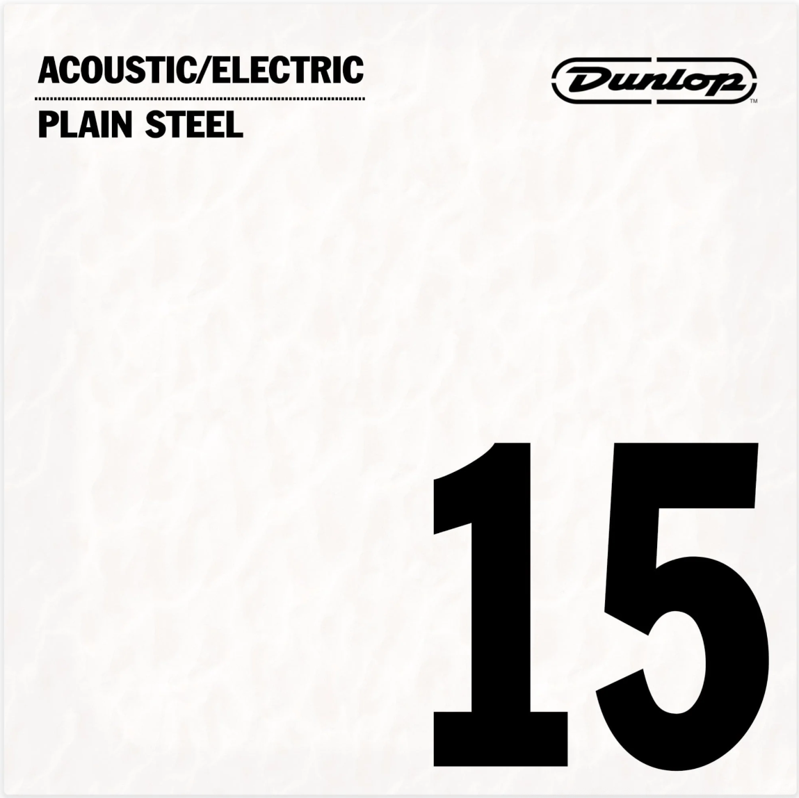Dunlop Individual Guitar String - Plain Steel .015