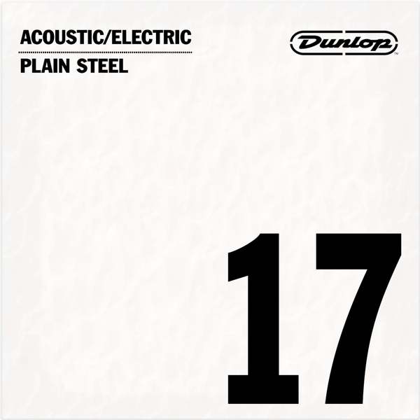 Dunlop Individual Guitar String - Plain Steel .017