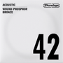 Dunlop Individual Guitar String - Phosphor Bronze .042