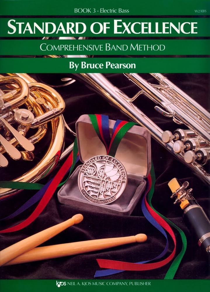 Standard of Excellence for Electronic Bass Book 3