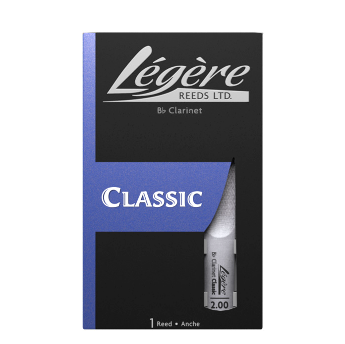 Legere B Flat Clarinet - CLASSIC - Reed - Grade 2.50