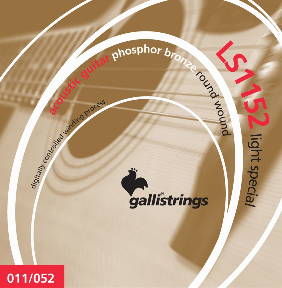 Gallistrings Acoustic Guitar Strings - Light Special 11-52