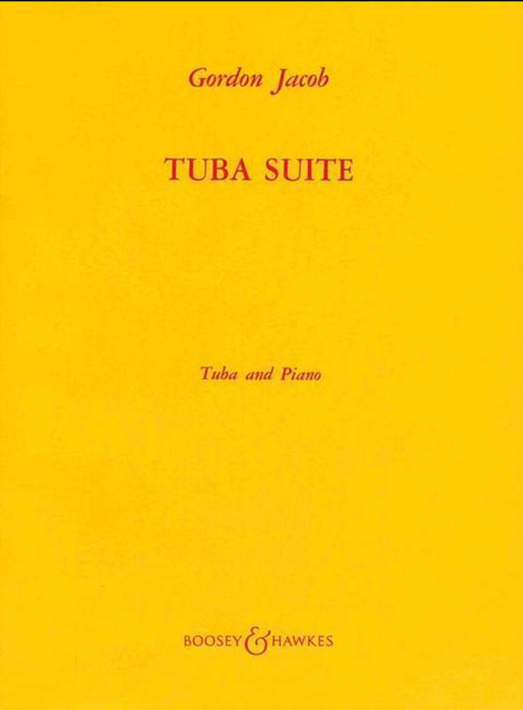 Gordon Jacobs Tuba Suite with Tuba & Piano