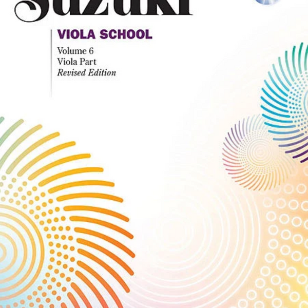 Suzuki Viola School Volume 6 Viola Part Revised Edition