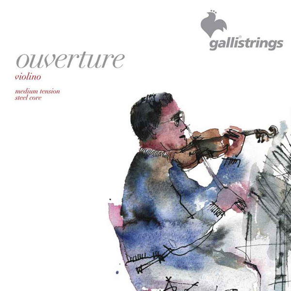 Gallistrings Overture - Violin 1/4 Steel Set