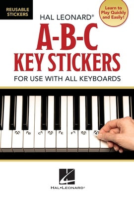 Hal Leonard ABC Keyboard Stickers (42 Stickers)