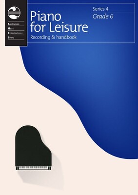 AMEB Piano For Leisure Series 4 Grade 6 Rec/Handbook