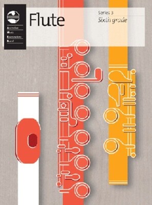AMEB Flute Grade 6 Series 3 Music Book
