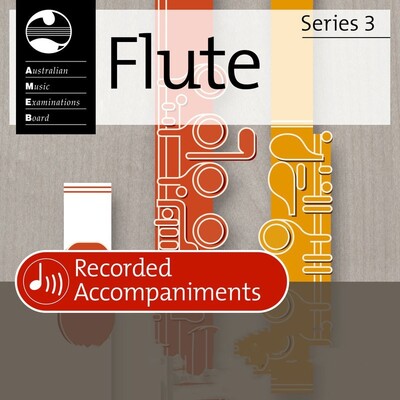 AMEB Flute Grade 3 Series 3 Recorded Accomp CD
