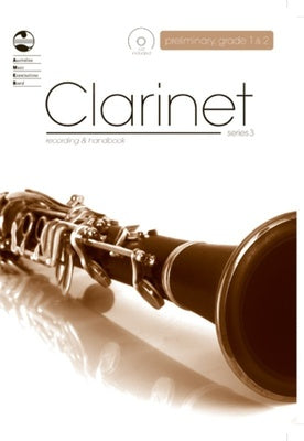 AMEB Clarinet Preliminary To Grade 2 Series 3 CD / Handbook