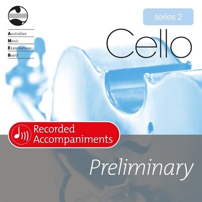 AMEB Cello Preliminary Series 2 Recorded Accompaniments CD