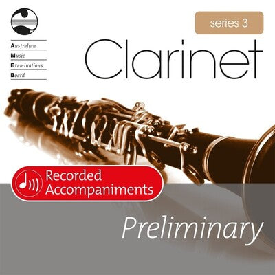 AMEB Clarinet Preliminary Series 3 Recorded Accompaniments CD