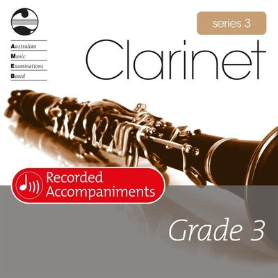 AMEB Clarinet Grade 3 Series 3 Recorded Accompaniments CD