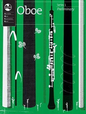 AMEB Oboe PRELIMINARY Series 1 Music Book