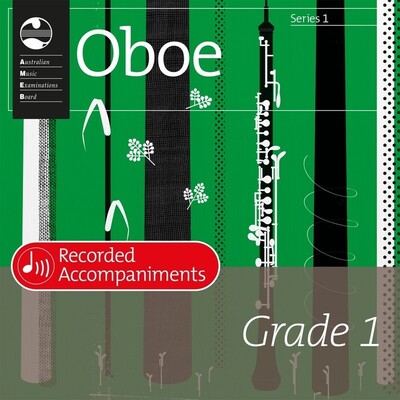 AMEB Oboe Grade 1 Series 1 Recorded Accomp CD