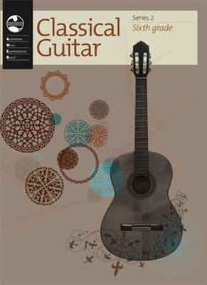 AMEB Classical Guitar Grade  6 Series 2 Music Book