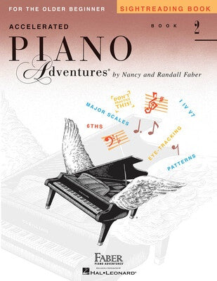 Accelerated Piano Adventures - Level 2 Sightreading Book