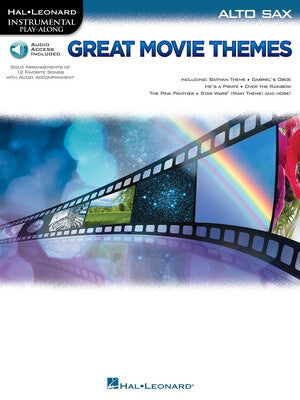 Great Movie Themes Alto Sax BK/OLA