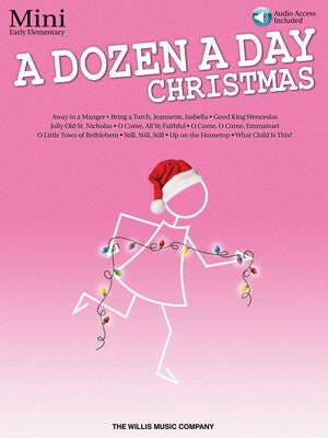 A Dozen a Day Christmas Songbook - Mini Book w/OLA
