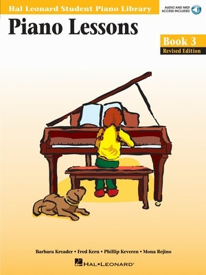 HL Student Piano Library - Piano Lessons Book 3 w/ OLA