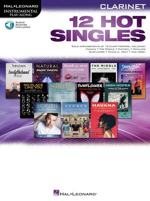 12 Hot Singles For Clarinet BK/OLA