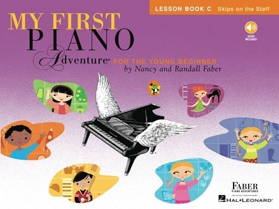 My First Piano Adventure Lesson Book C BK/OLA