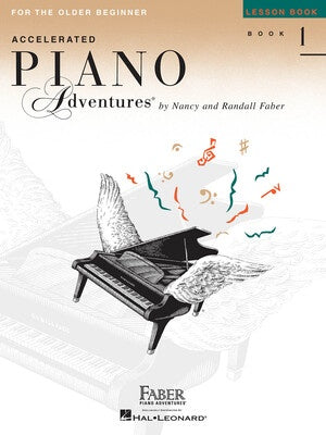 Accelerated Piano Adventures Book 1 Lesson Int Ed