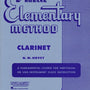 Rubank Elementary Method Book for Clarinet
