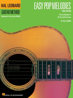 HL Guitar Method Easy Pop Melodies Book 3rd Edition