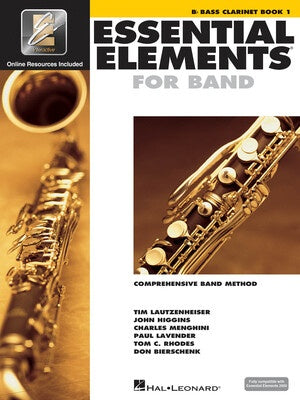 Essential Elements for Bass Clarinet Book 1