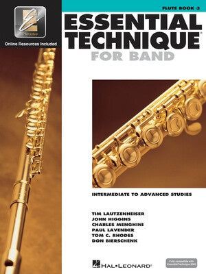 Essential Technique For Band Book 3 Flute EEI