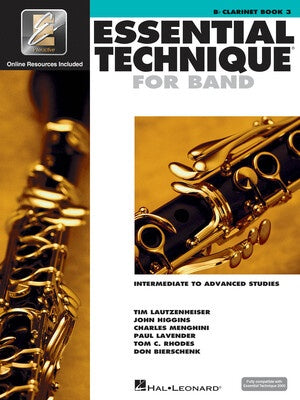 Essential Technique For Band Book 3 Clarinet  EEI