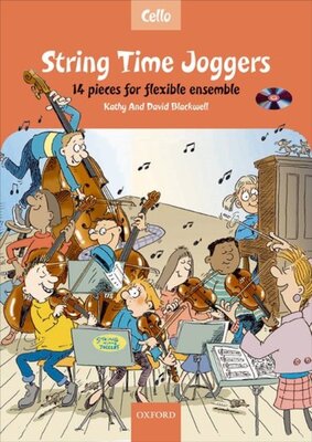 String Time Joggers for Cello with BK/CD
