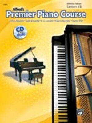 Alfred's Premier Piano Course Lesson 1B BK/CD Universal Edition