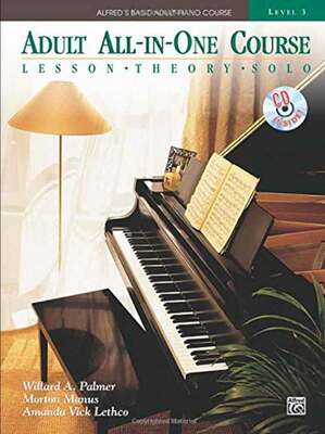 Alfred's Basic Adult Piano Course - All-in-One Book 3 w/ OLA