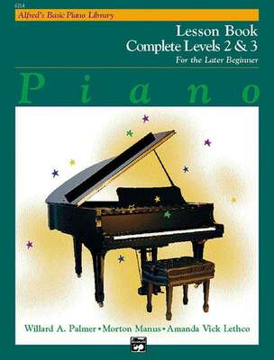 Alfred's Basic Piano Library Lesson Book Complete Levels 2 & 3