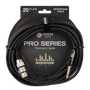 Carson 20 ft Microphone Cable - Mono Jack to XLR-F