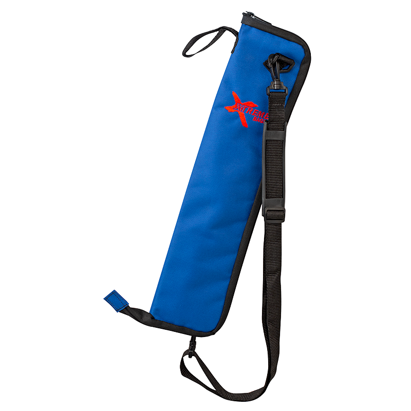Ultra compact drum stick/mallet bag - blue
