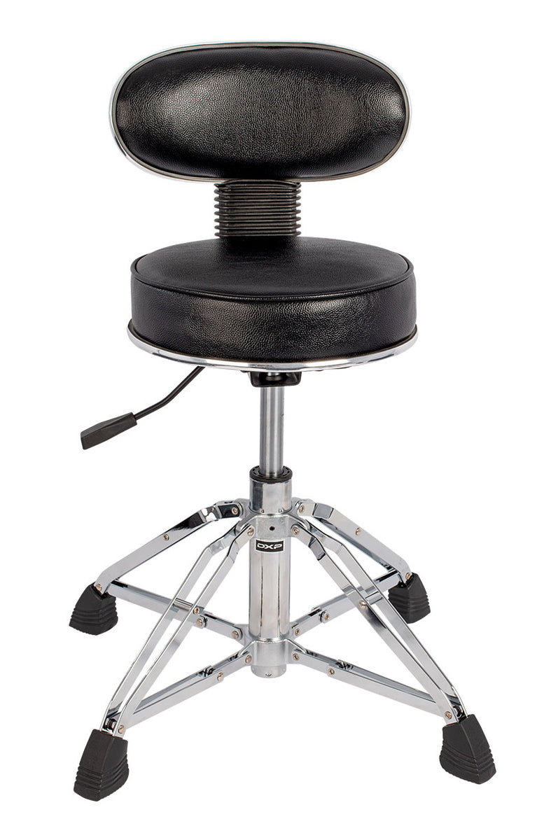 Deluxe Hydraulic Drum Throne with Back Rest