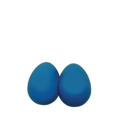 Egg Maracas - Blue - Mano Percussion