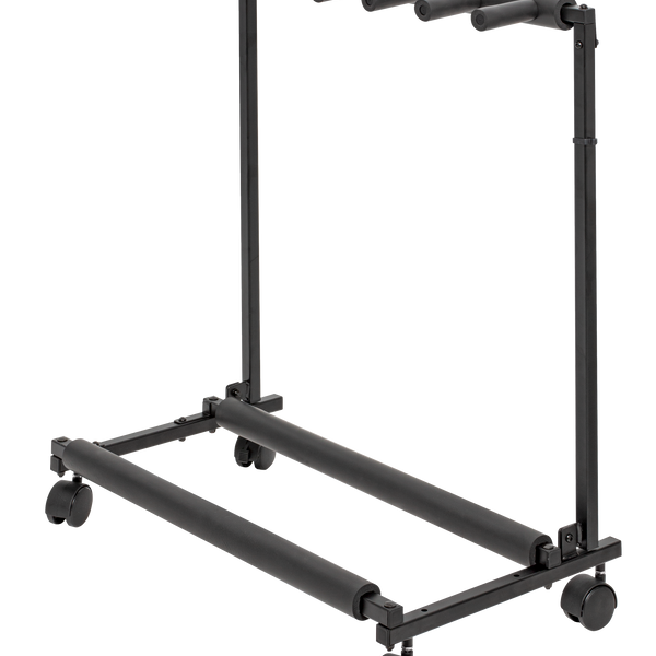 Multi-Guitar Stand w/ Wheels (Holds 5)
